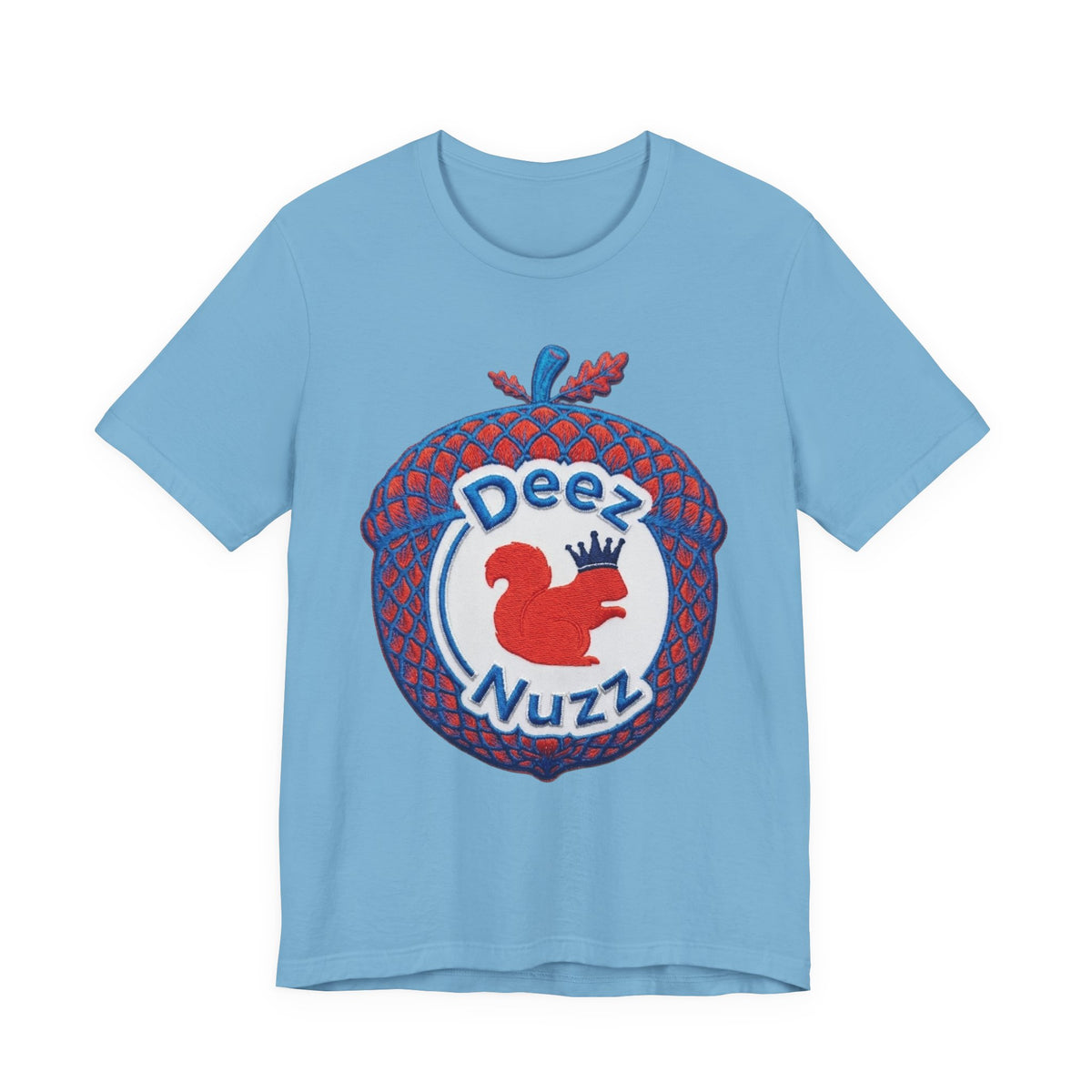 Deez Nuzz Squirrel Tee — Playful Retro Acorn Graphic T-Shirt