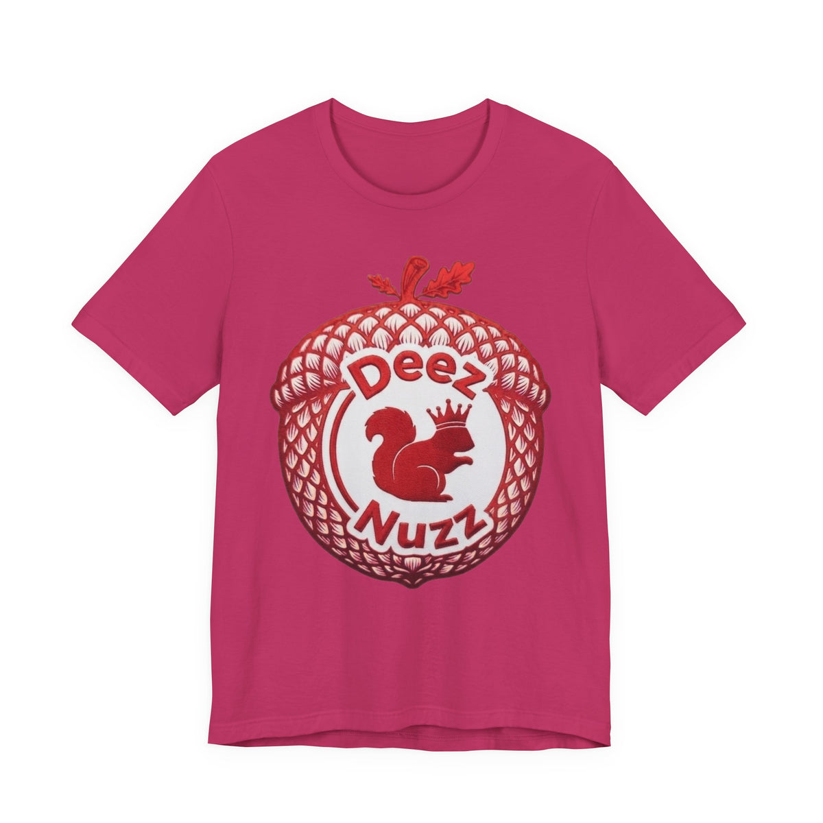 Deeznuzzz Eggcorn King  Squirrel Graphic Tee