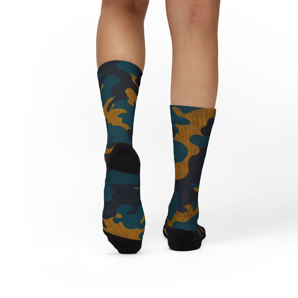 North Florida Aura Crew Socks Atlantic Drip by Camotoez