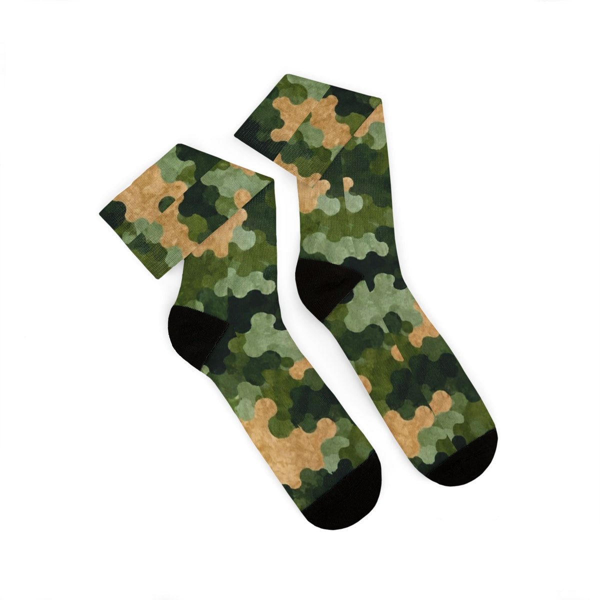 Apricot Dawn and Restorative Matcha Crew Socks By Camotoez 'Mindful Muted' Vol. 21 – The TacticalRetreat