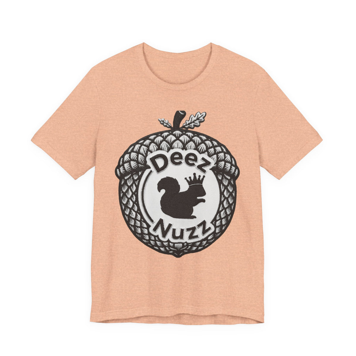 Deeznuzzz Eggcorn King  Squirrel Graphic Tee