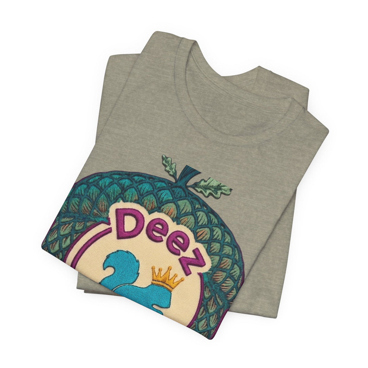 Deeznuzzz Eggcorn King  Squirrel Graphic Tee