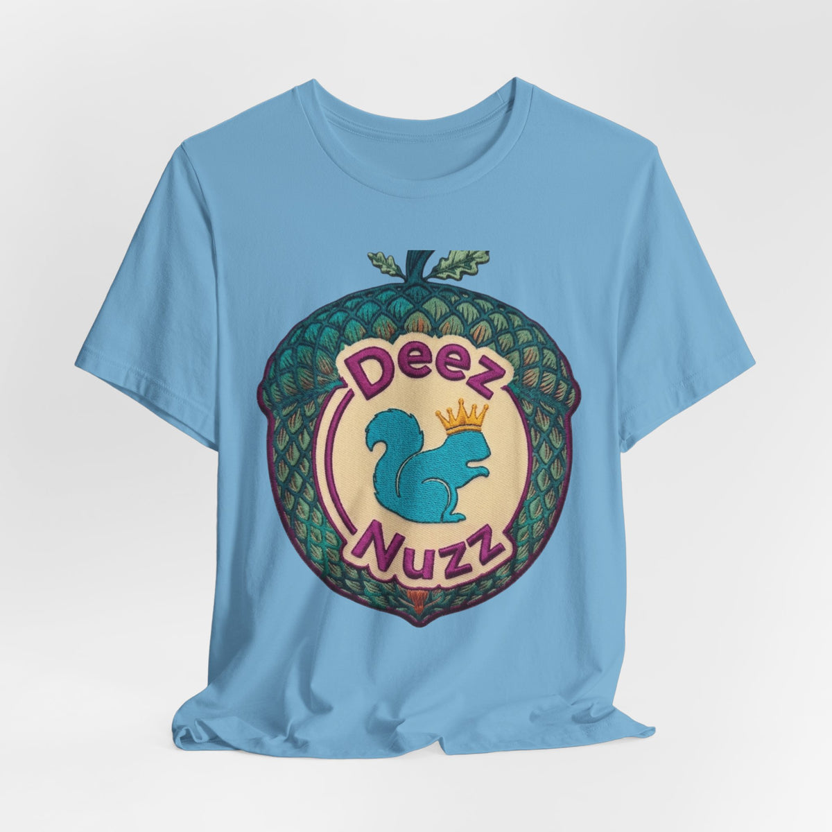 Deeznuzzz Eggcorn King  Squirrel Graphic Tee
