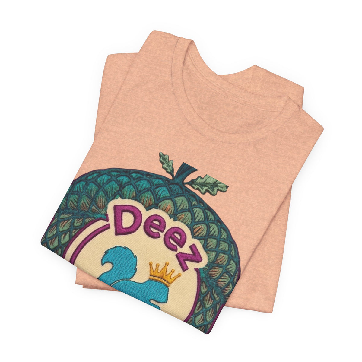 Deeznuzzz Eggcorn King  Squirrel Graphic Tee