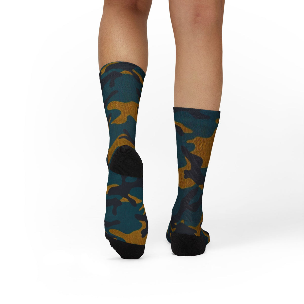 North Florida Aura Crew Socks Atlantic Drip by Camotoez