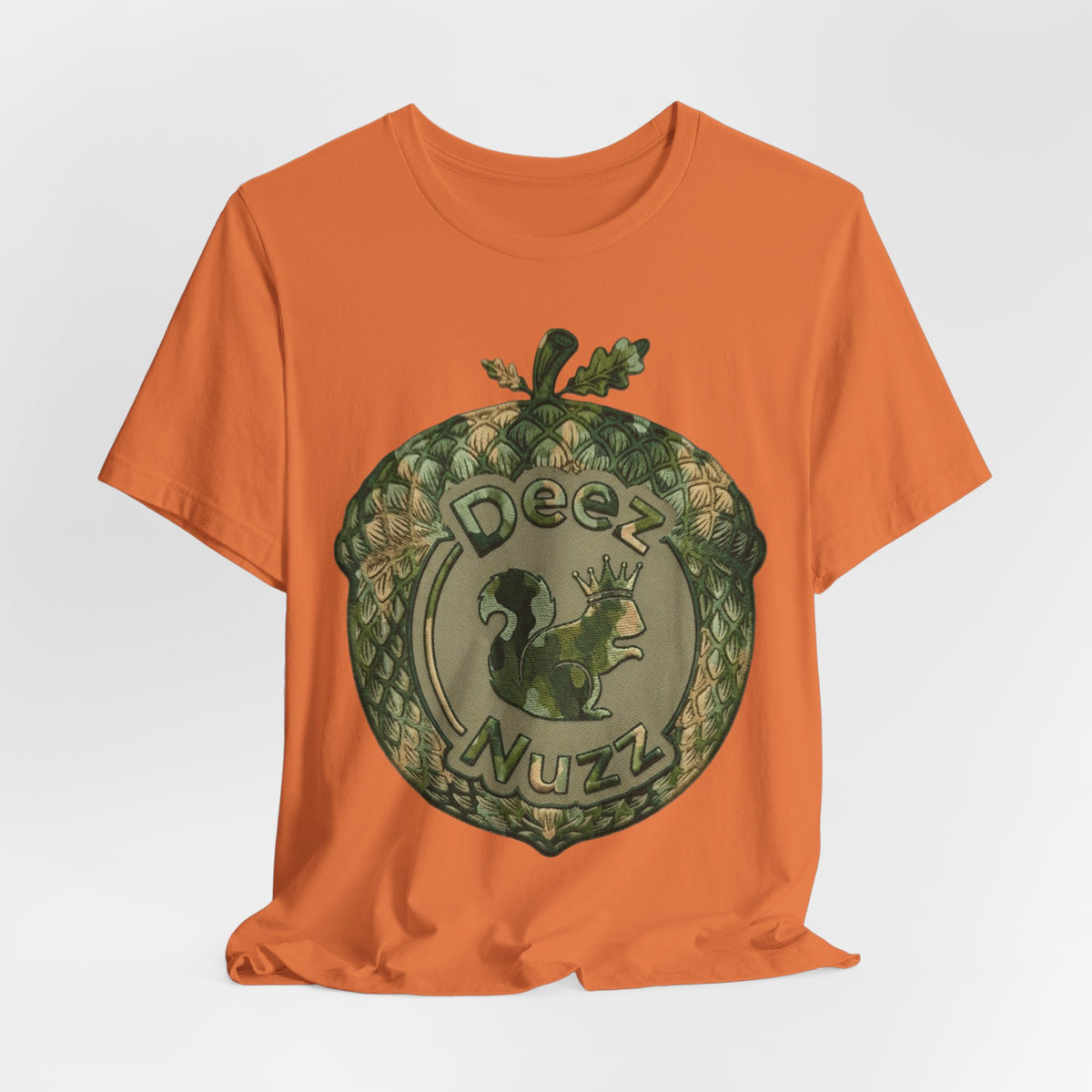 Squirrel Tee — “Deez Nuzz” Vintage Woodland T-Shirt