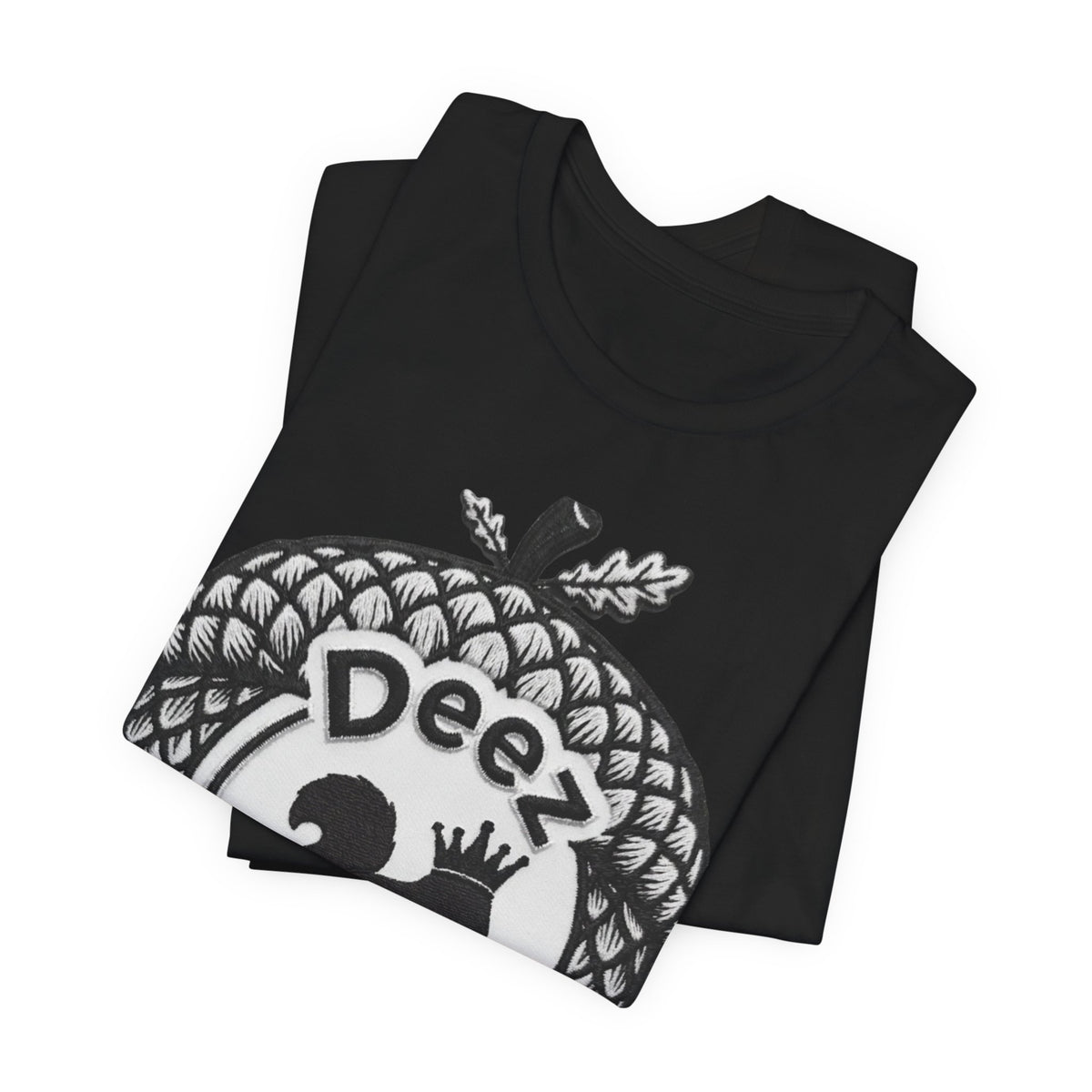 Deeznuzzz Eggcorn King  Squirrel Graphic Tee