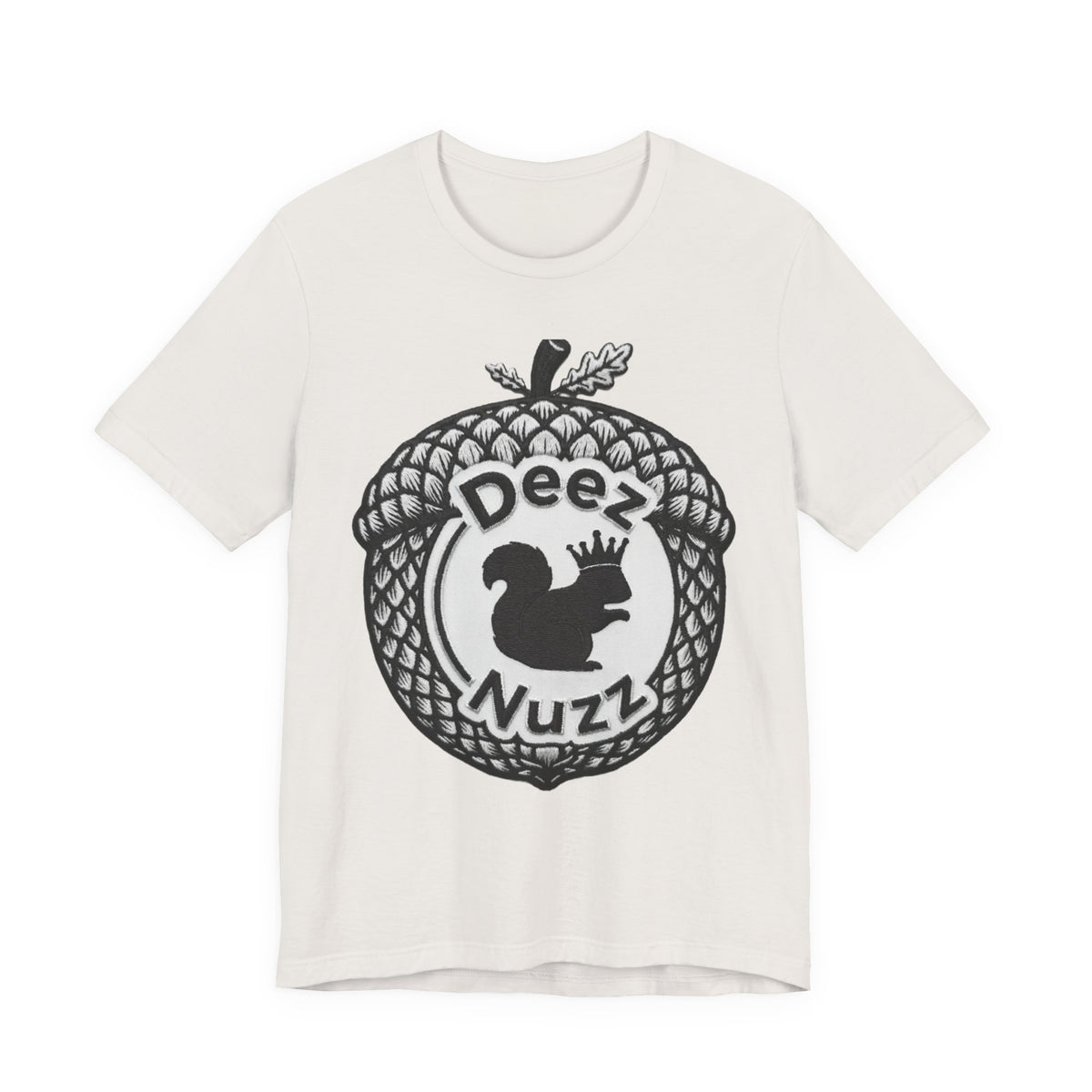 Deeznuzzz Eggcorn King  Squirrel Graphic Tee