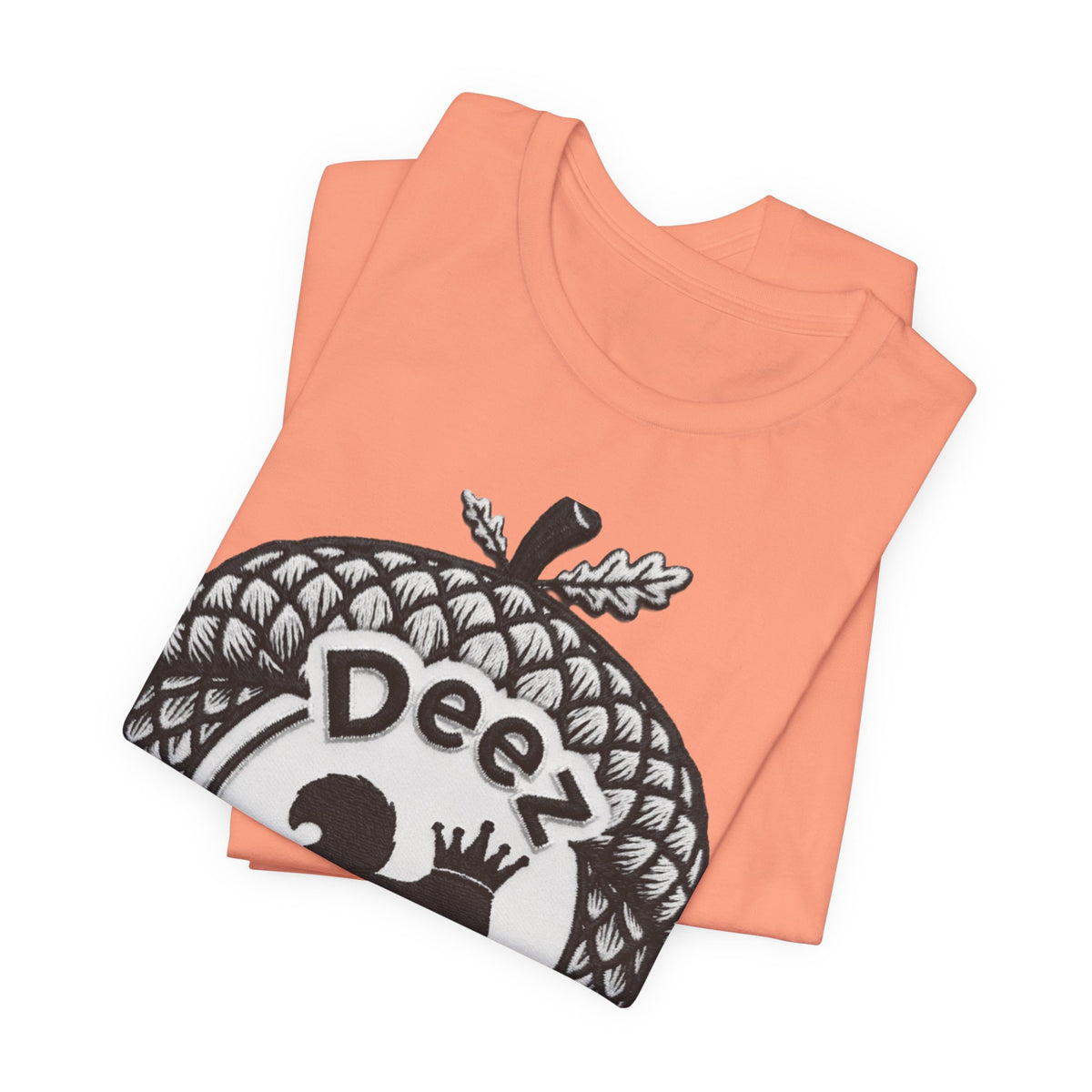 Deeznuzzz Eggcorn King  Squirrel Graphic Tee