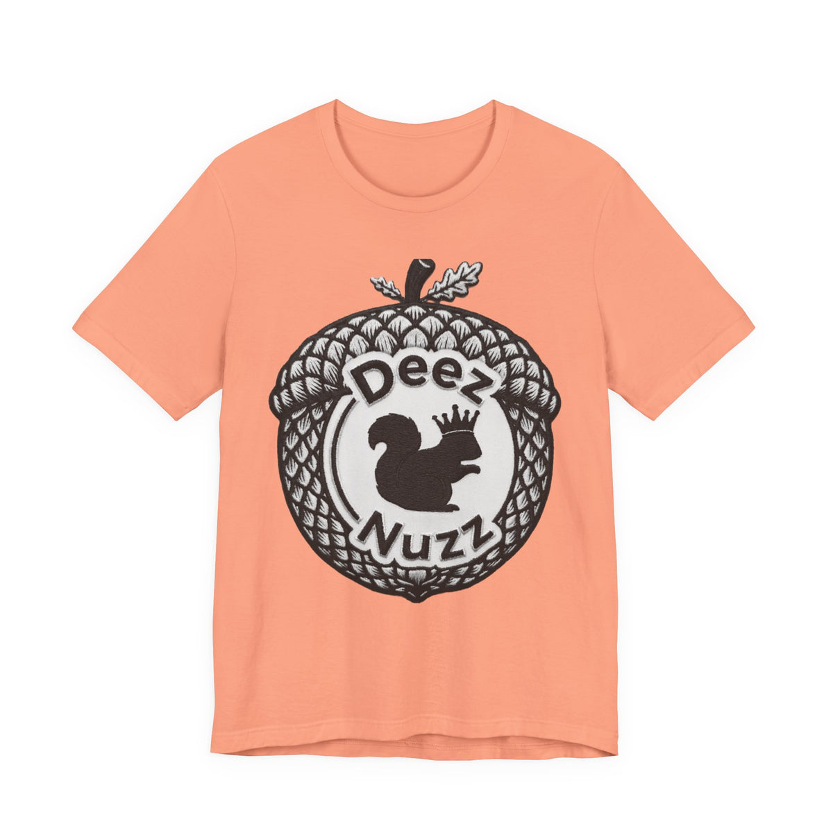 Deeznuzzz Eggcorn King  Squirrel Graphic Tee