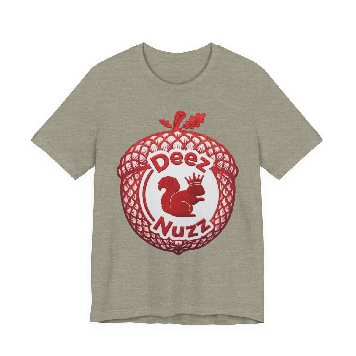 Deeznuzzz Eggcorn King  Squirrel Graphic Tee