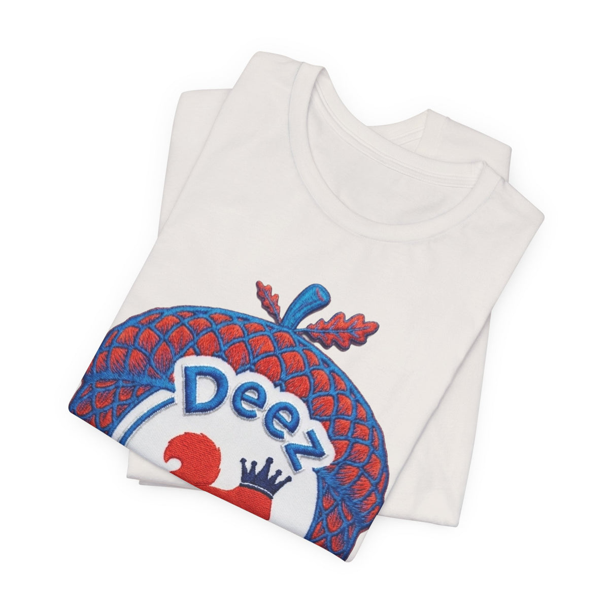 Deez Nuzz Squirrel Tee — Playful Retro Acorn Graphic T-Shirt