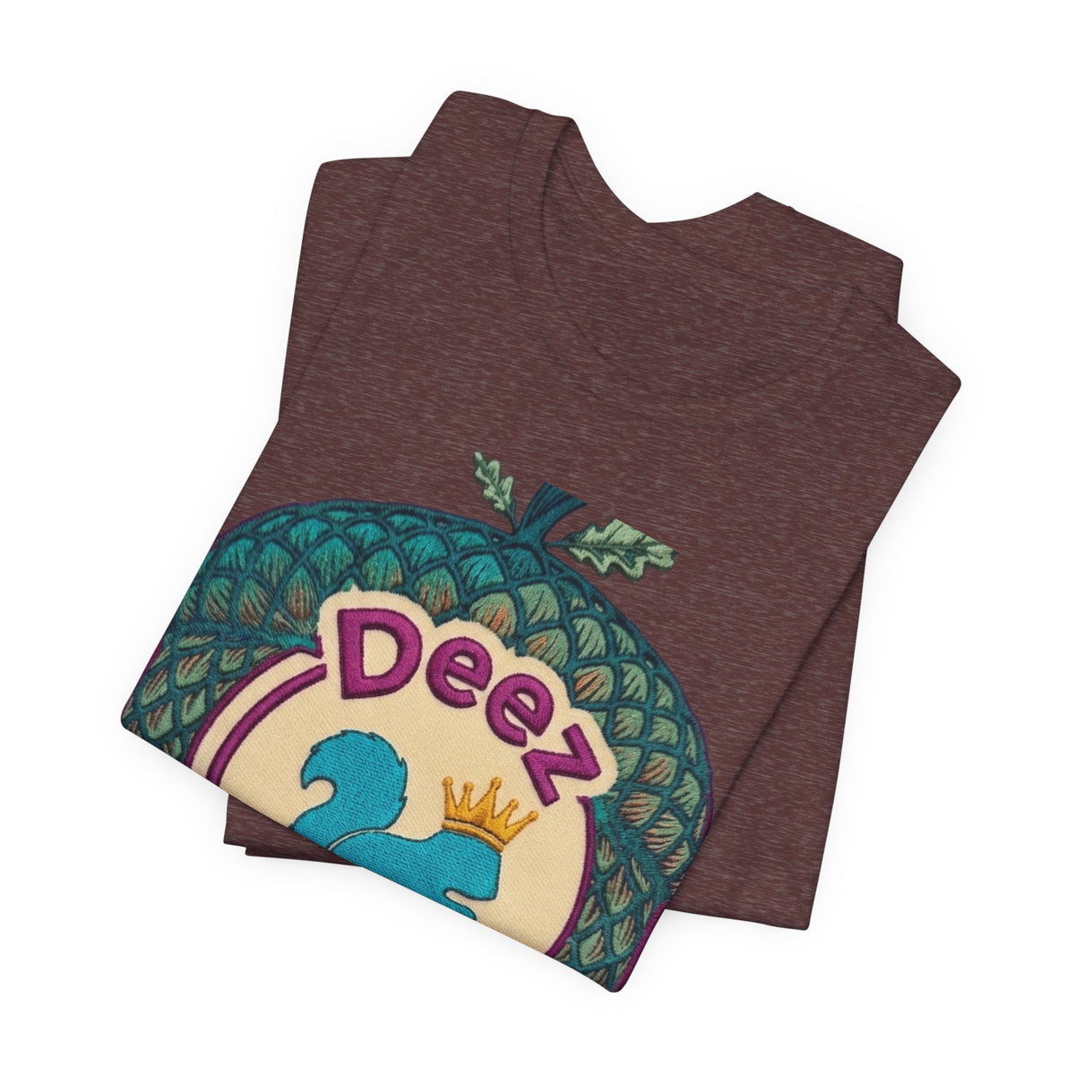 Deeznuzzz Eggcorn King  Squirrel Graphic Tee