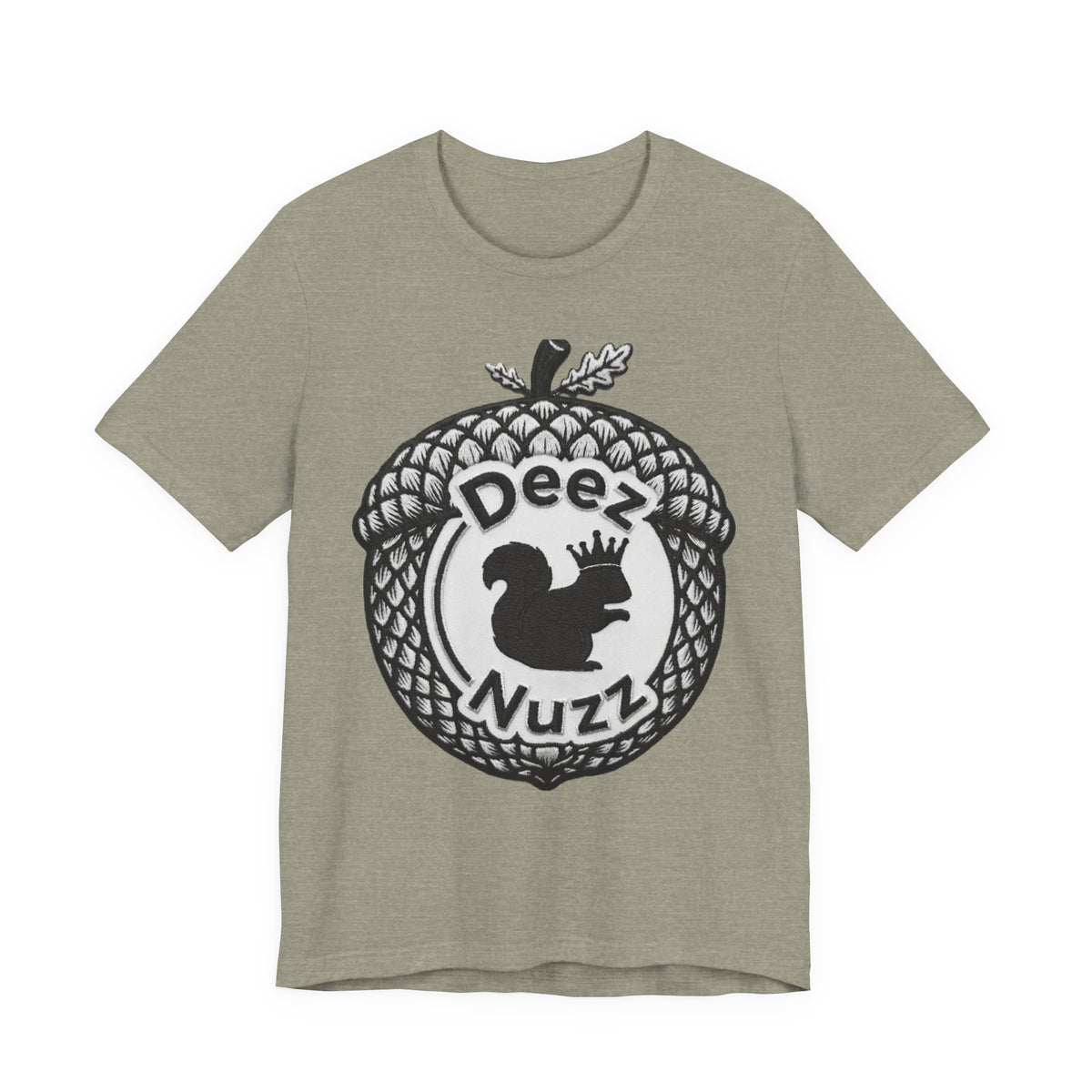 Deeznuzzz Eggcorn King  Squirrel Graphic Tee